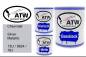 Preview: Chevrolet, Silver Metallic, 13U / 9824 / 18J: 1L Lackdose + 1L Klarlack + 500ml Härter - Set, von ATW Autoteile West.